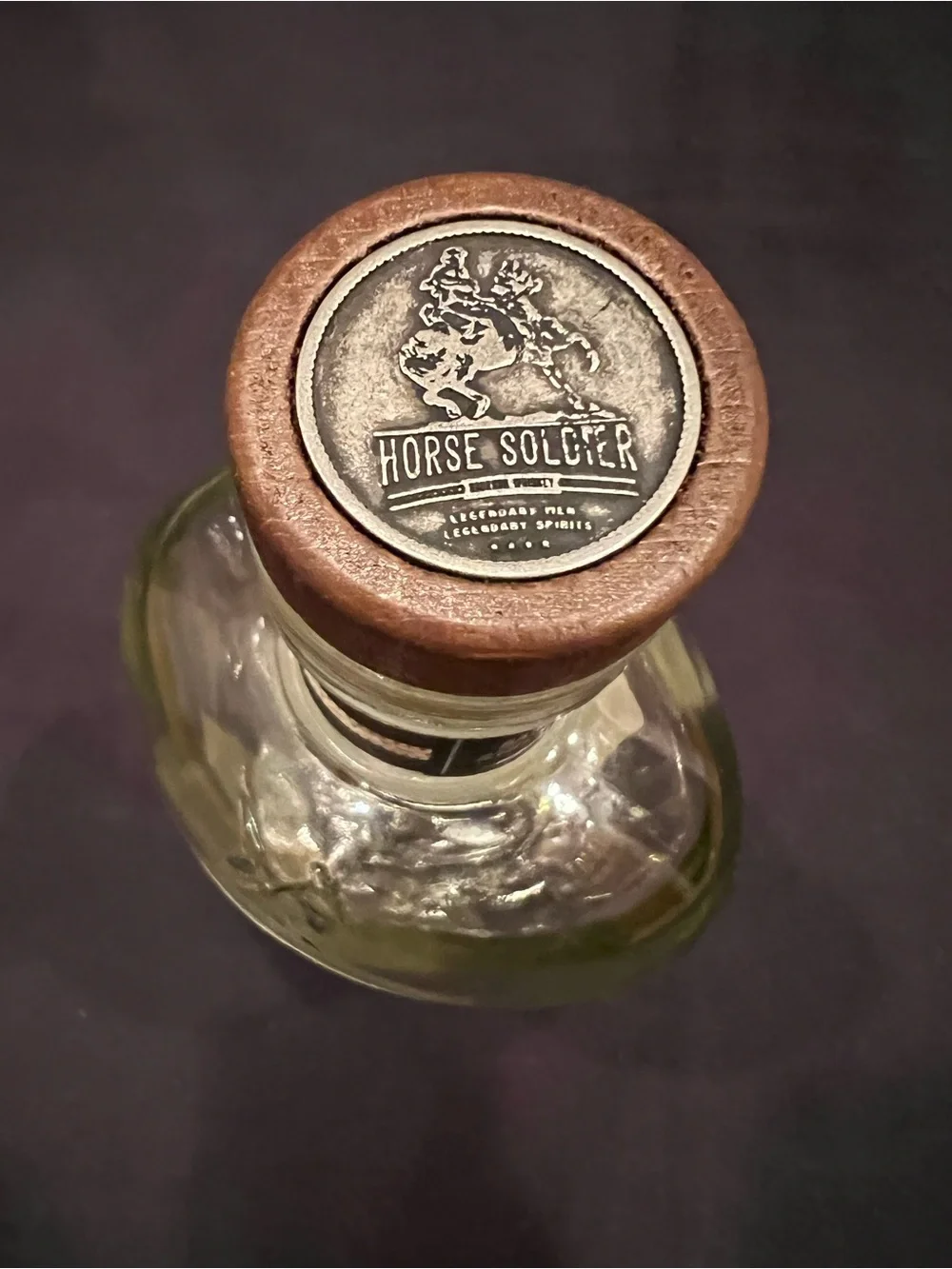 Horse Soldier empty bottle